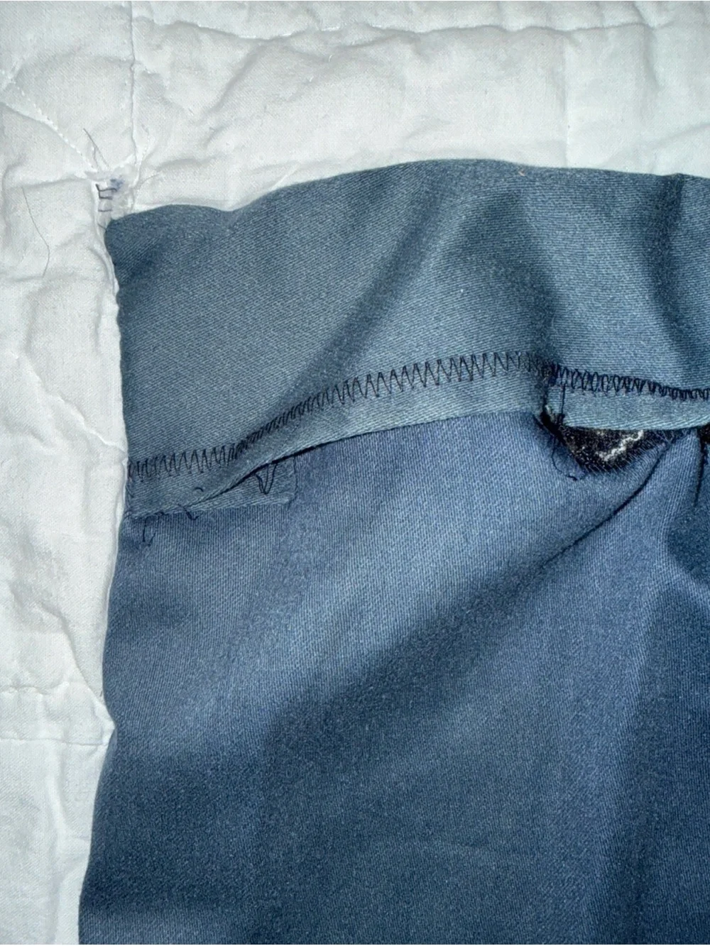 Vintage quilt pillowcase